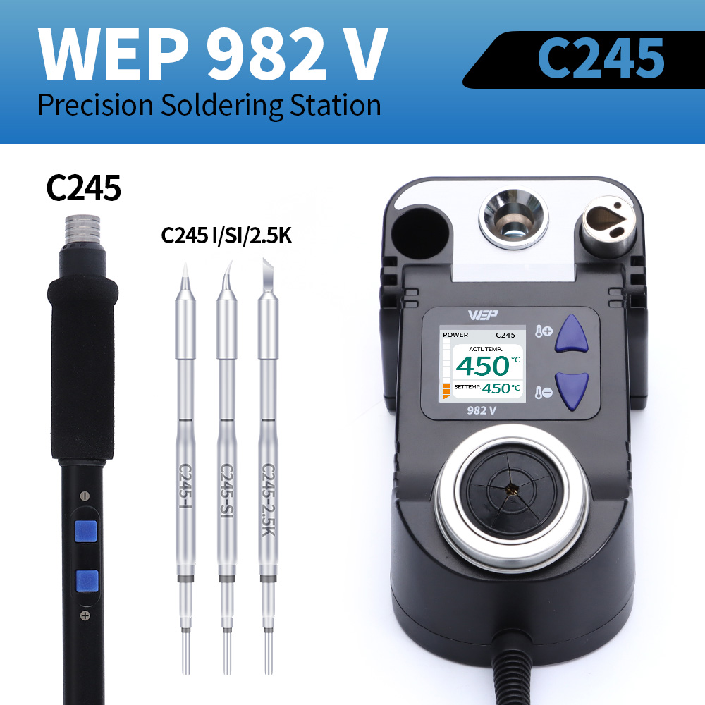 C210 Precision Soldering Station - Kit de fer à souder de