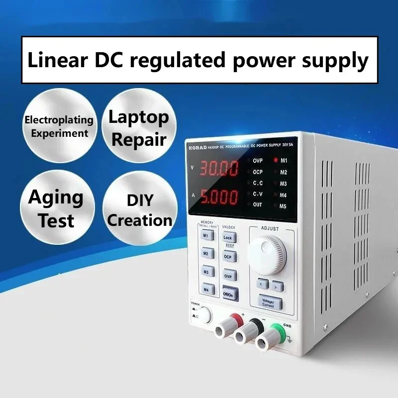 High Precision Dc Power Supply 30V 10A - Alimentation électrique linéaire régulée DC 30V