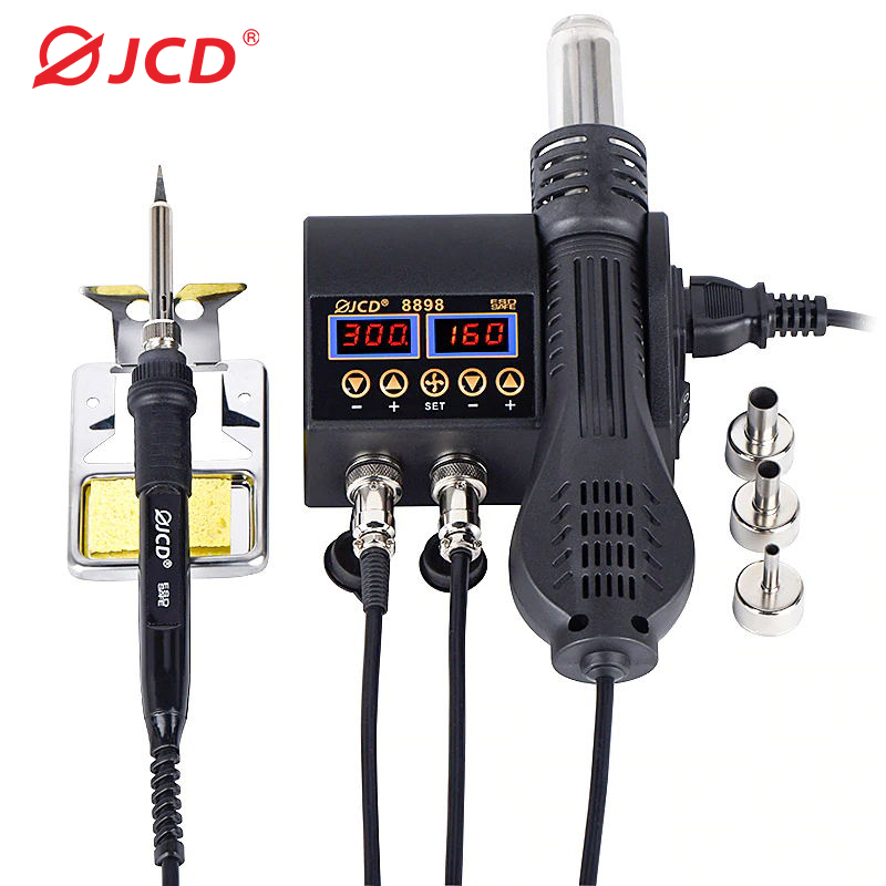 2 In 1 Soldering Rework Station 750W - 2 en 1 750W pistolet à