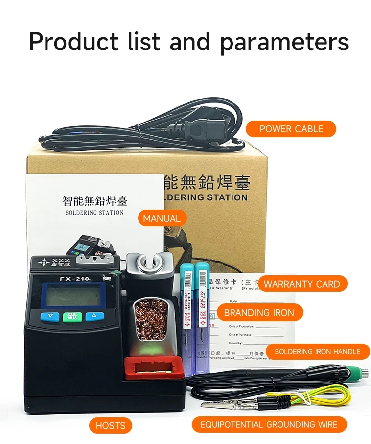C210 Precision Soldering Station - XZZ FX-210 Station de soudage de