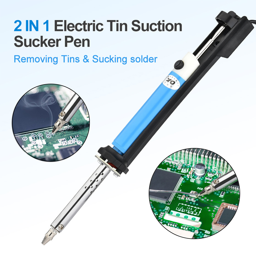 Desoldering Pump Electric Vacuum Station - Machine à dessouder électrique AC 110V/220V,