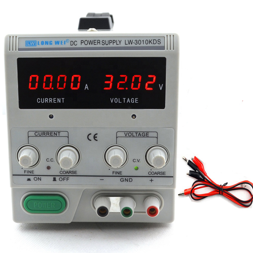 High Precision Dc Power Supply 30V 10A - Alimentation régulée cc à 4 chiffres,