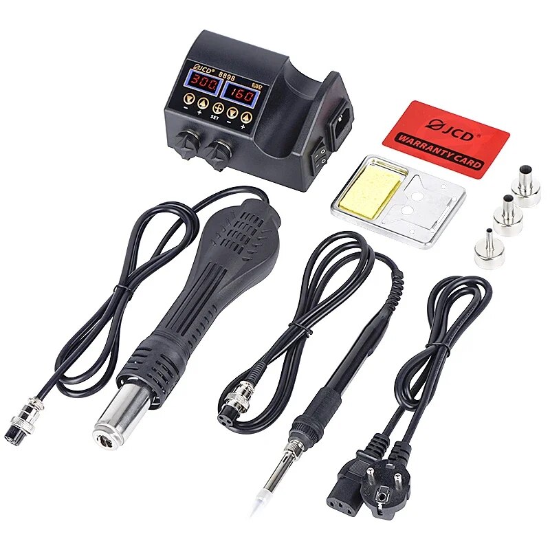 JCD 2 en 1 750W Station de sou - 2 In 1 Soldering Rework Station 750W avis et prix