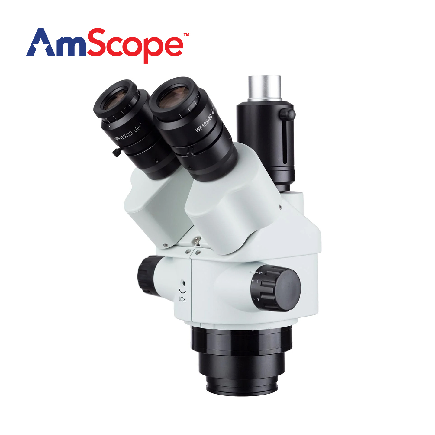 Tête de microscope stéréoscopi - Trinocular Stereo Microscope 7X-45X avis et prix