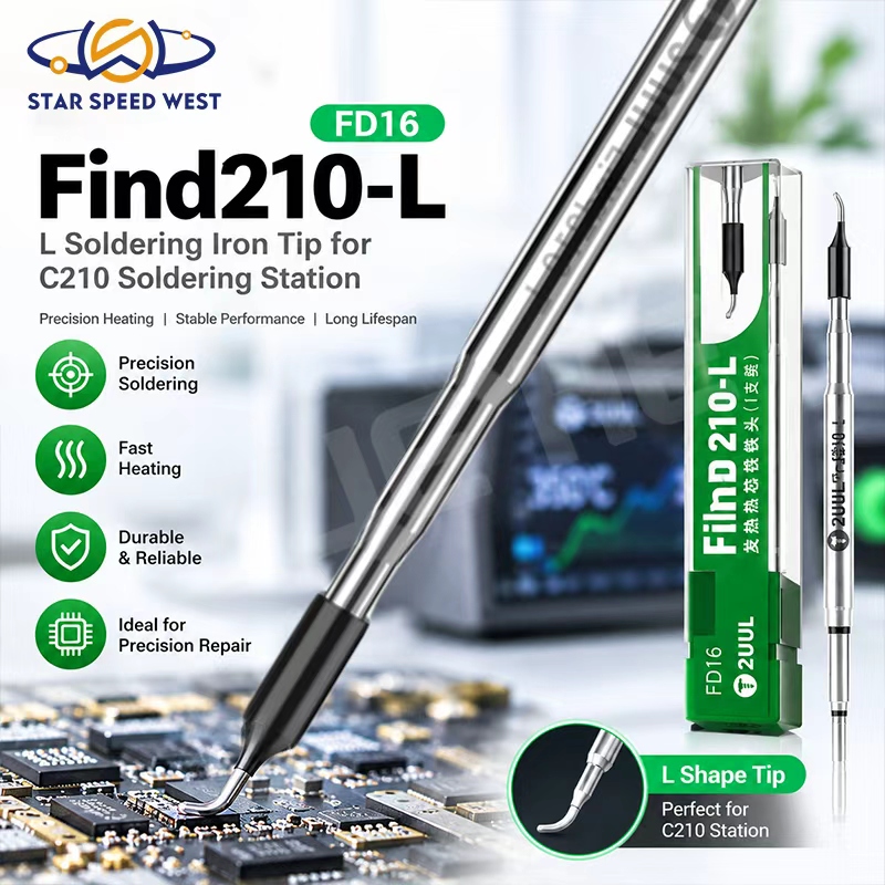 2UUL FD16 Find210-L Pointe de  - C210 Precision Soldering Station avis et prix