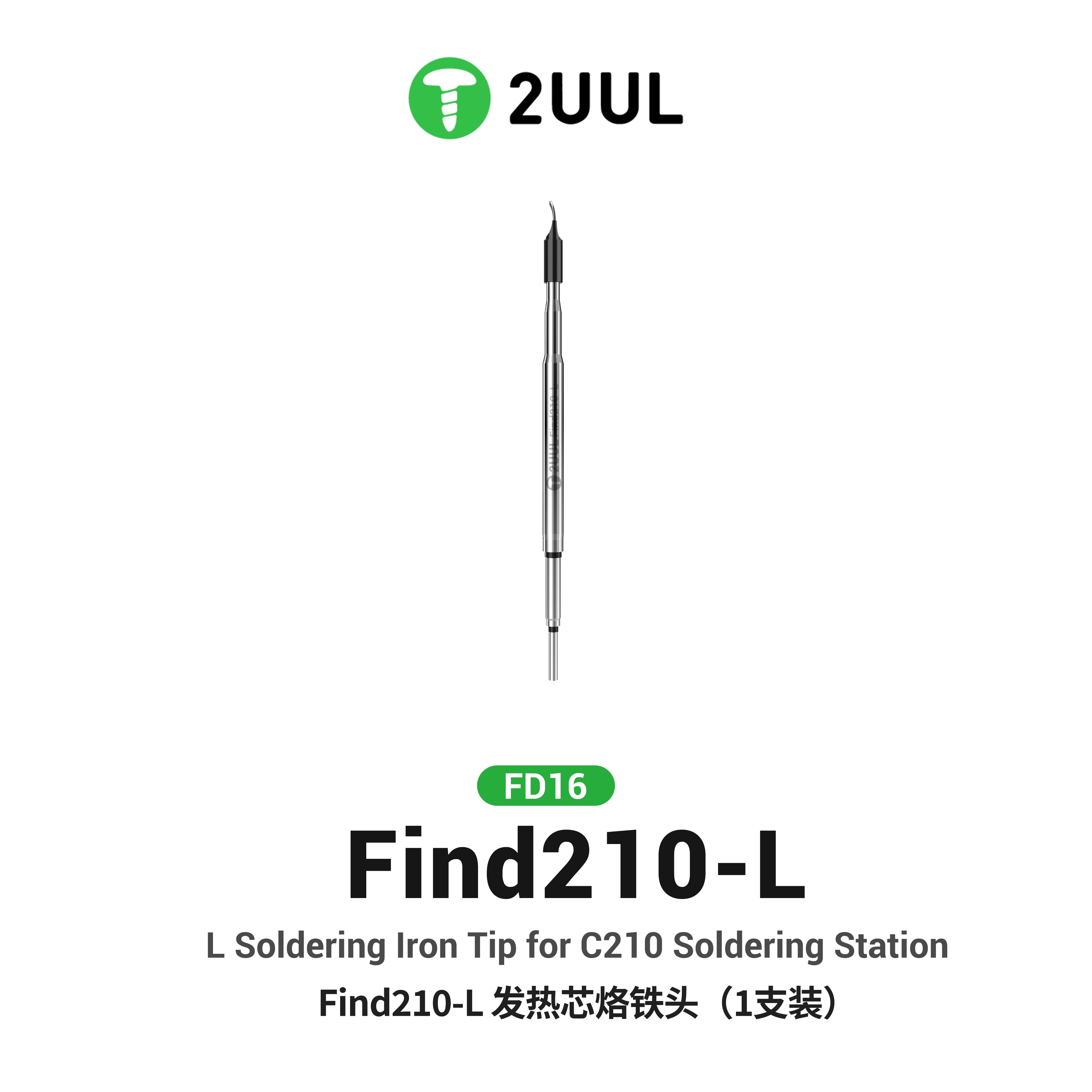 2UUL FD16 Find210-L Pointe de  - C210 Precision Soldering Station avis et prix