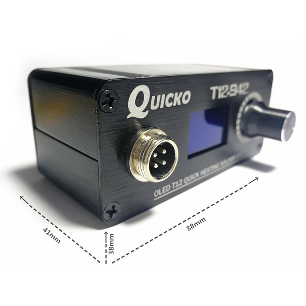 QUICKO MINI T12 STC OLED stati - T12 Soldering Station Oled avis et prix