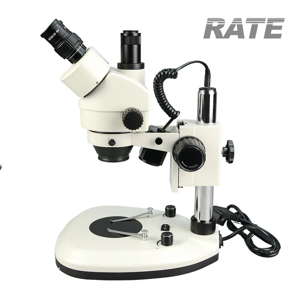 Microscope trinoculaire indust - Trinocular Stereo Microscope 7X-45X avis et prix