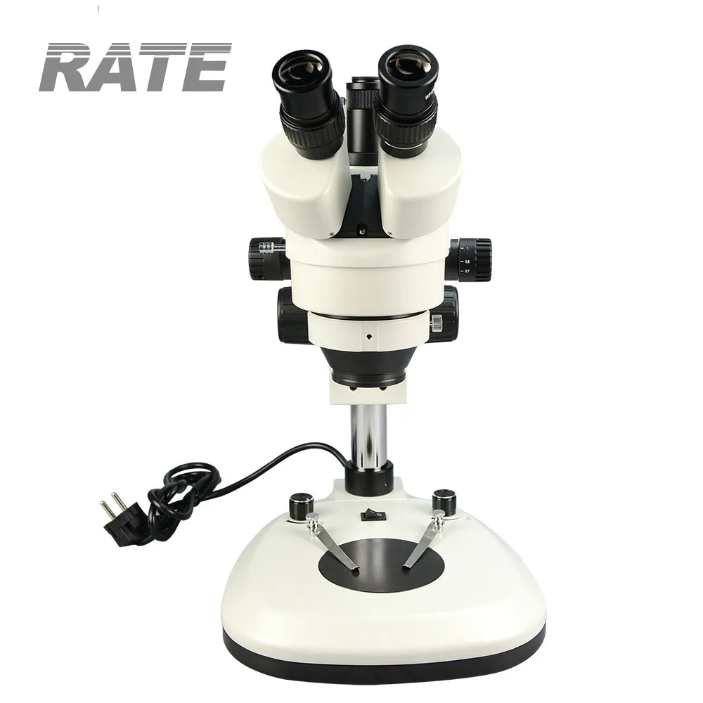 Microscope trinoculaire indust - Trinocular Stereo Microscope 7X-45X avis et prix