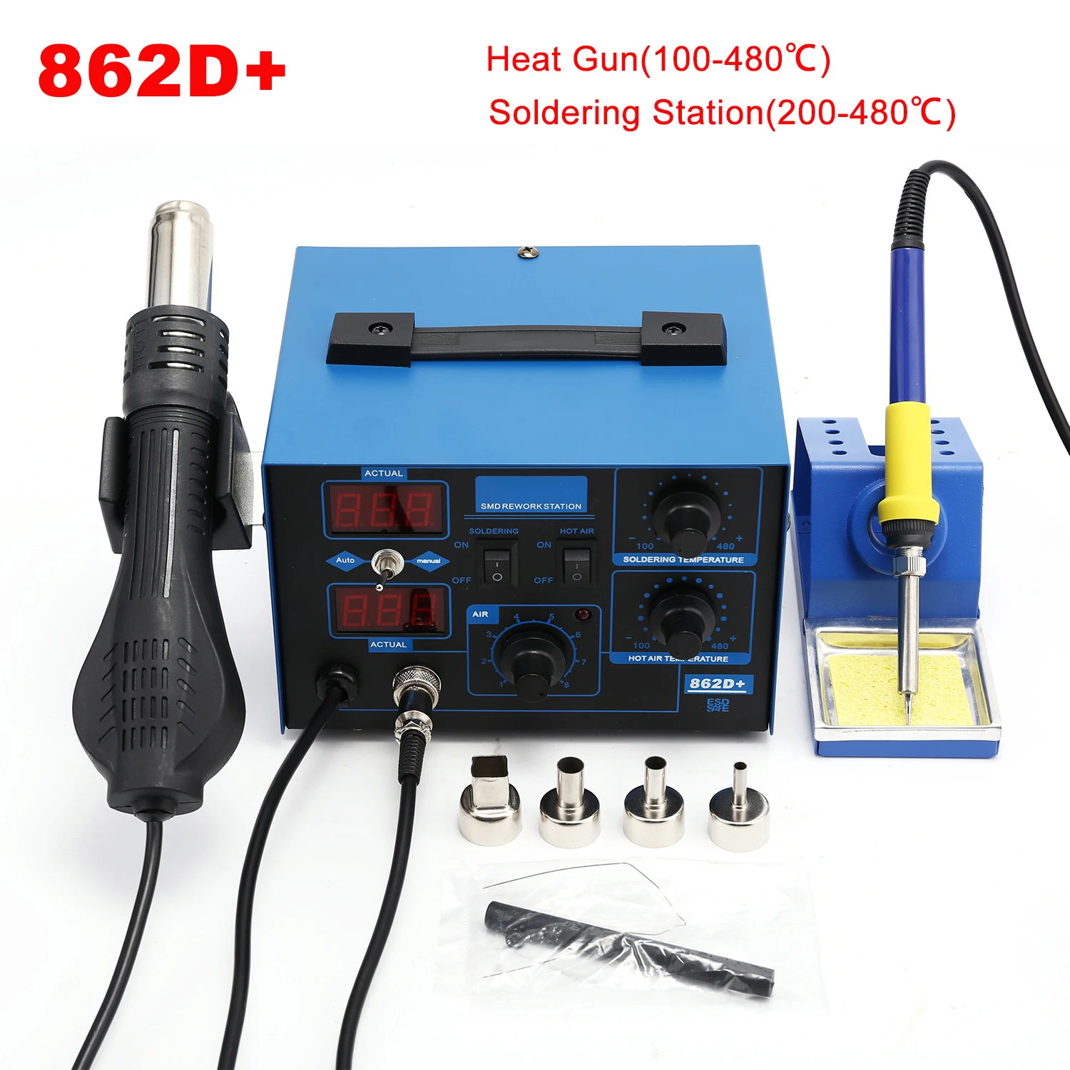 Station de soudage 2 en 1 750W - 2 In 1 Soldering Rework Station 750W avis et prix