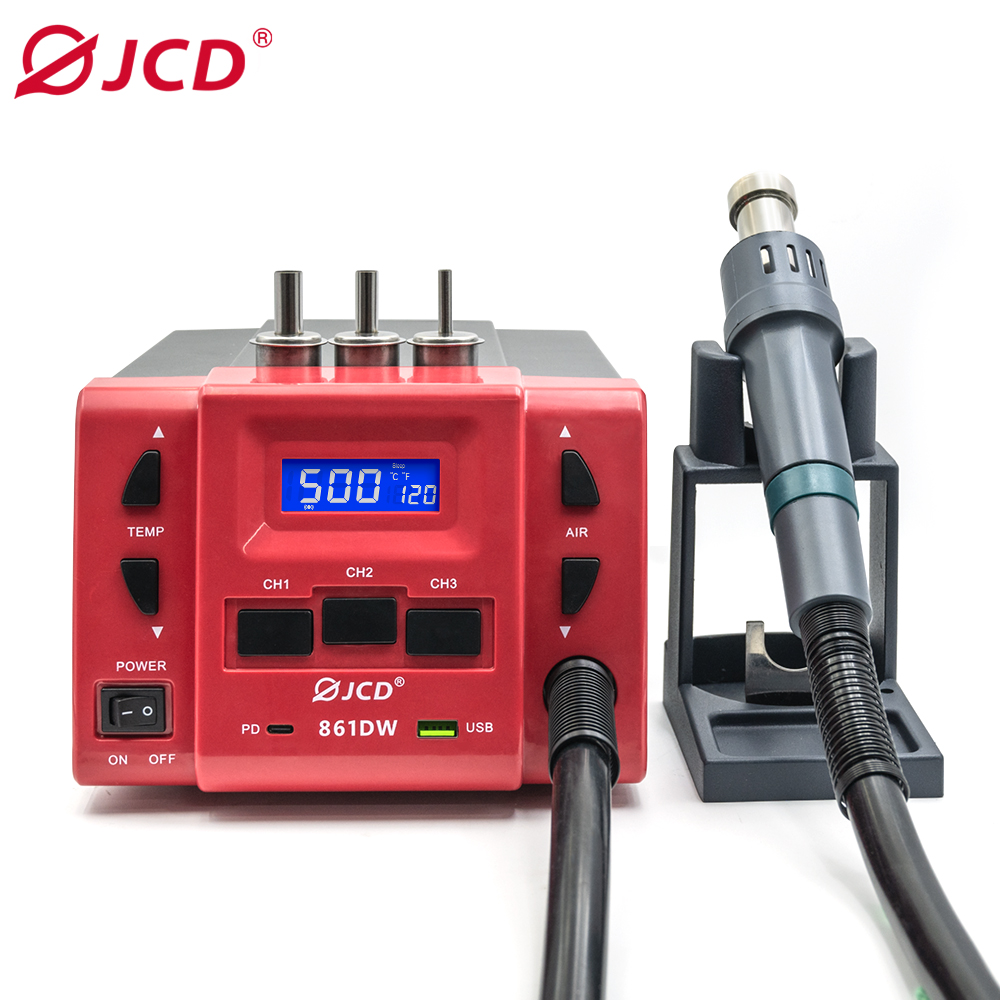 JCD 861DW pistolet à Air chaud - Hot Air Rework Station 861Dw avis et prix
