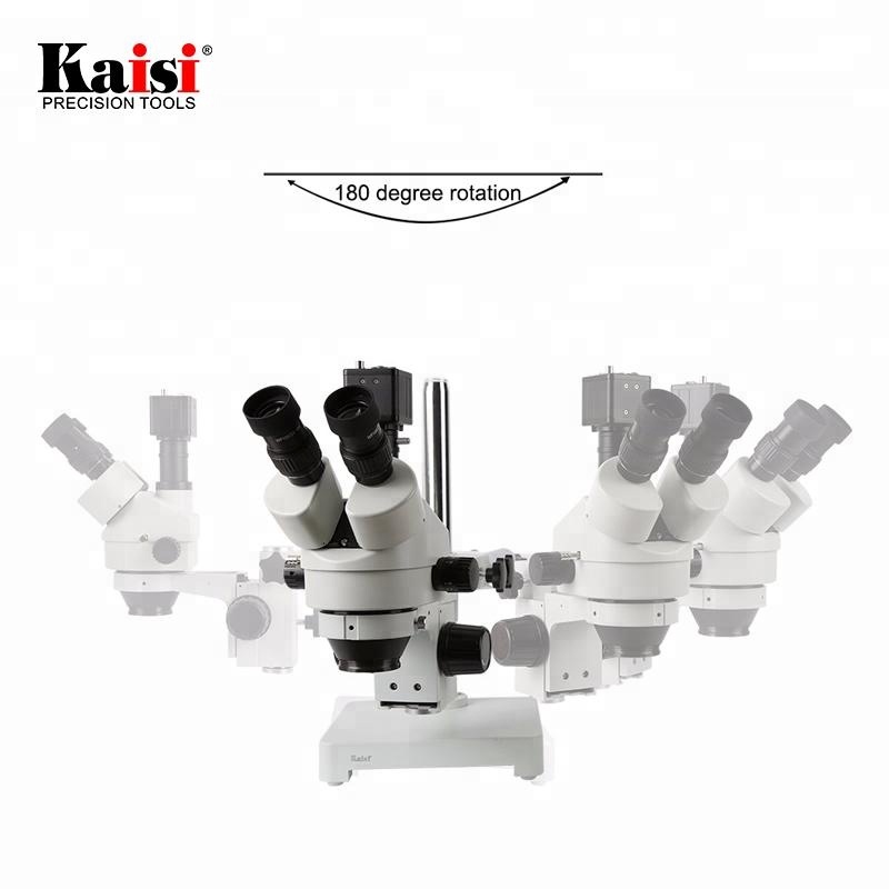 Microscope trinoculaire stéréo - Trinocular Stereo Microscope 7X-45X avis et prix