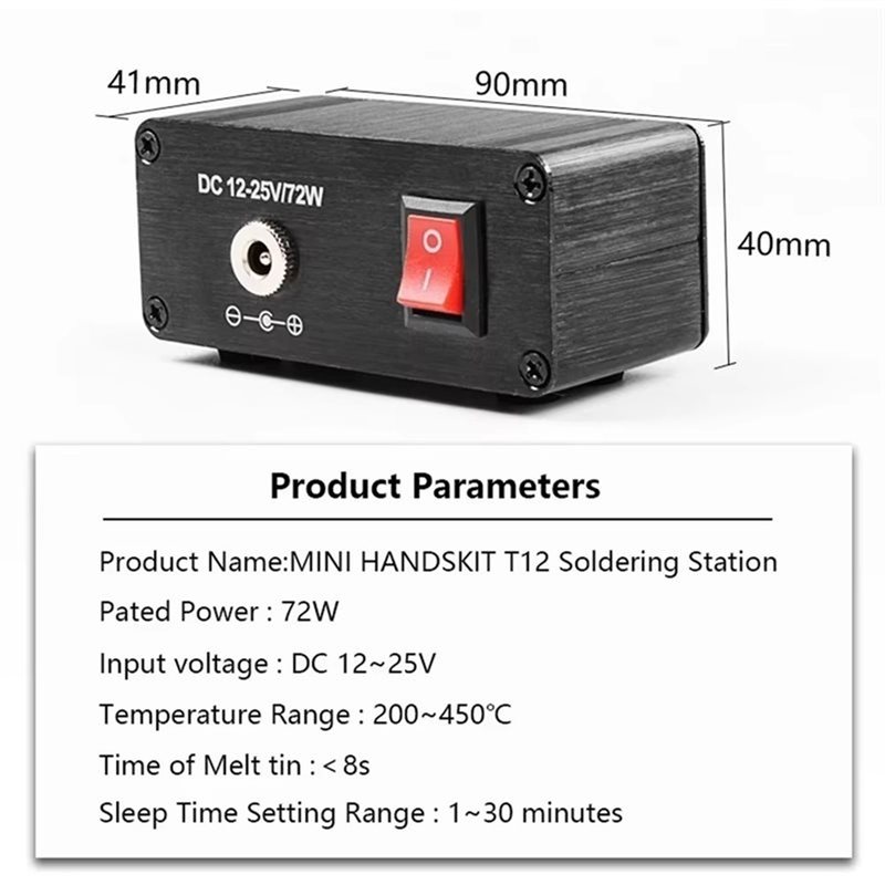 Station de soudage numérique B - T12 Soldering Station Oled avis et prix