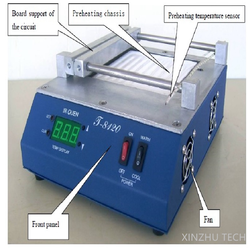 PUHUI T-8120 préchauffeur IR f - Infrared Bga Rework Station avis et prix