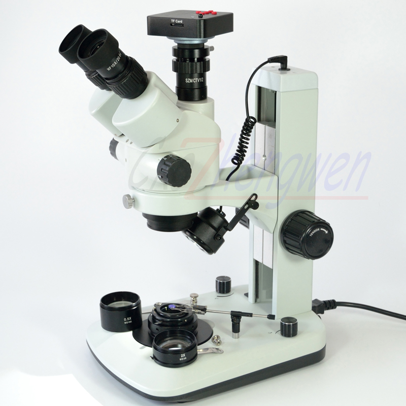 FYSCOPE 3,5X-90X 7X-45X Micros - Trinocular Stereo Microscope 7X-45X avis et prix