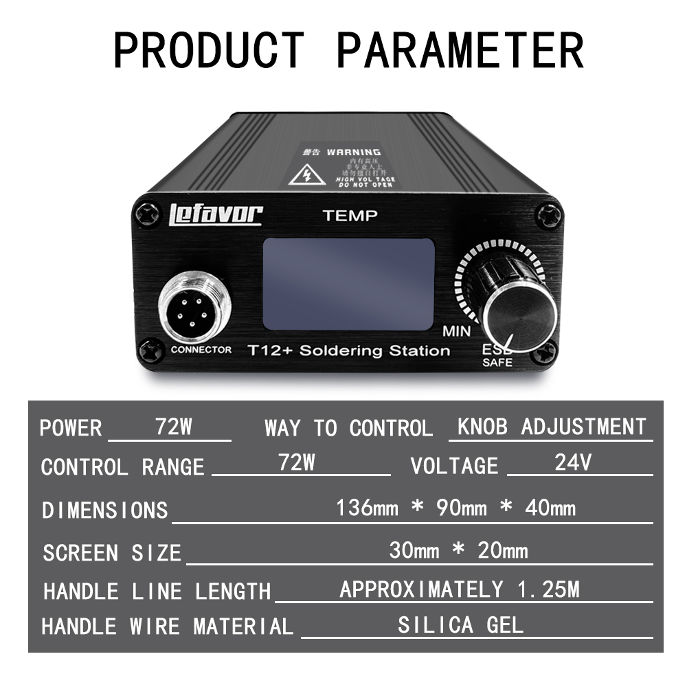 Station de soudage T12 + fer à - T12 Soldering Station Oled avis et prix
